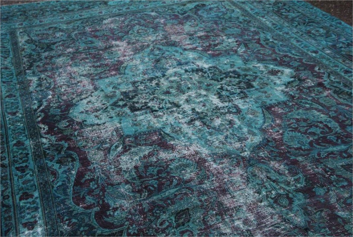 perzisch tapijt blauw