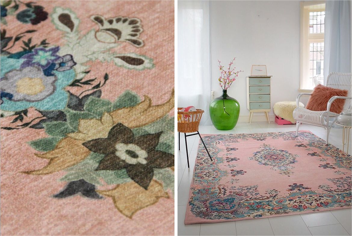 perzisch tapijt pastel